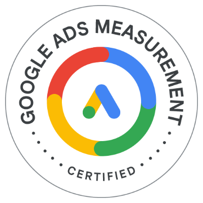 Google Ads Measurement Certification badge from Google Skillshop